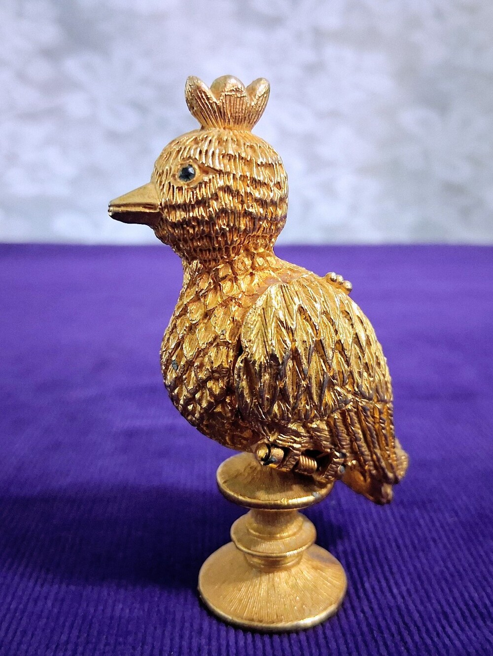 Vintage Corday Le Coq D'or Toujours Moi Perfume Compact France